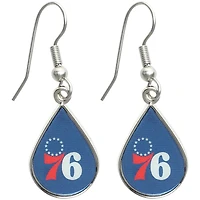 WinCraft Philadelphia 76ers Tear Drop Dangle Earrings