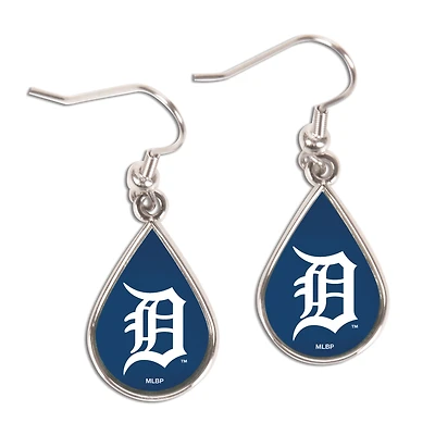 WinCraft Detroit Tigers Tear Drop Dangle Earrings