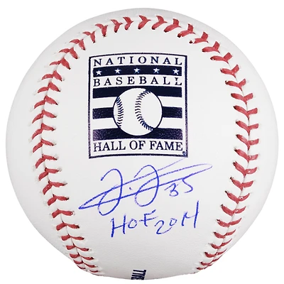 Frank Thomas Chicago White Sox Autographed HOF Logo Baseball with HOF 14 Inscription
