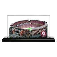 Alabama Crimson Tide 9" x 4" Light Up Stadium with Display Case