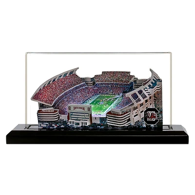 South Carolina Gamecocks 9" x 4" Light Up Stadium with Display Case