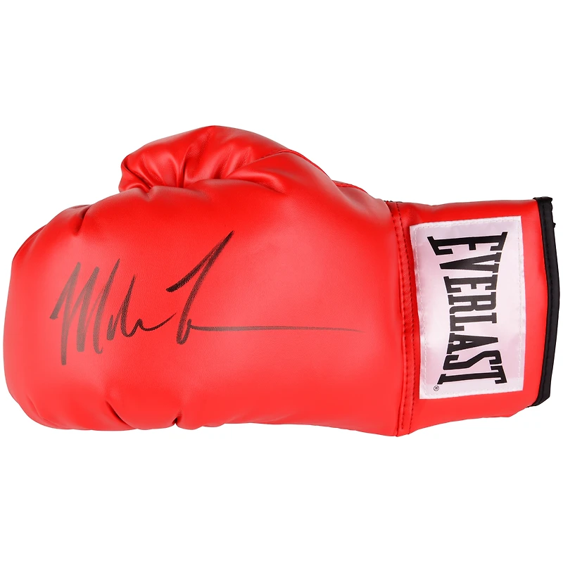 Mike Tyson Autographed Red Everlast Boxing Glove