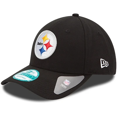 Men's New Era Black Pittsburgh Steelers The League 9FORTY Adjustable Hat