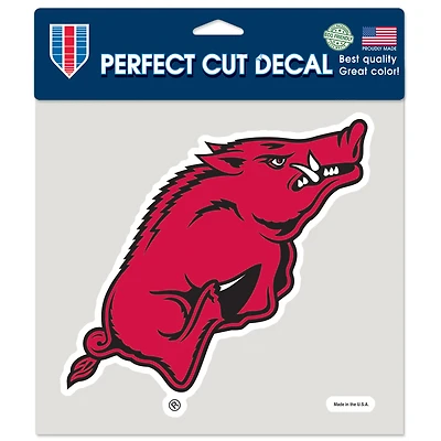 WinCraft  Arkansas Razorbacks 8" x 8" Color Car Decal