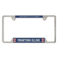 WinCraft Illinois Fighting Illini Metal License Plate Frame