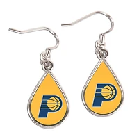 WinCraft Indiana Pacers Tear Drop Dangle Earrings