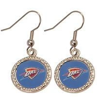 Women's Oklahoma City Thunder WinCraft Round Dangle Earrings