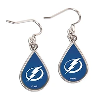 WinCraft Tampa Bay Lightning Tear Drop Dangle Earrings
