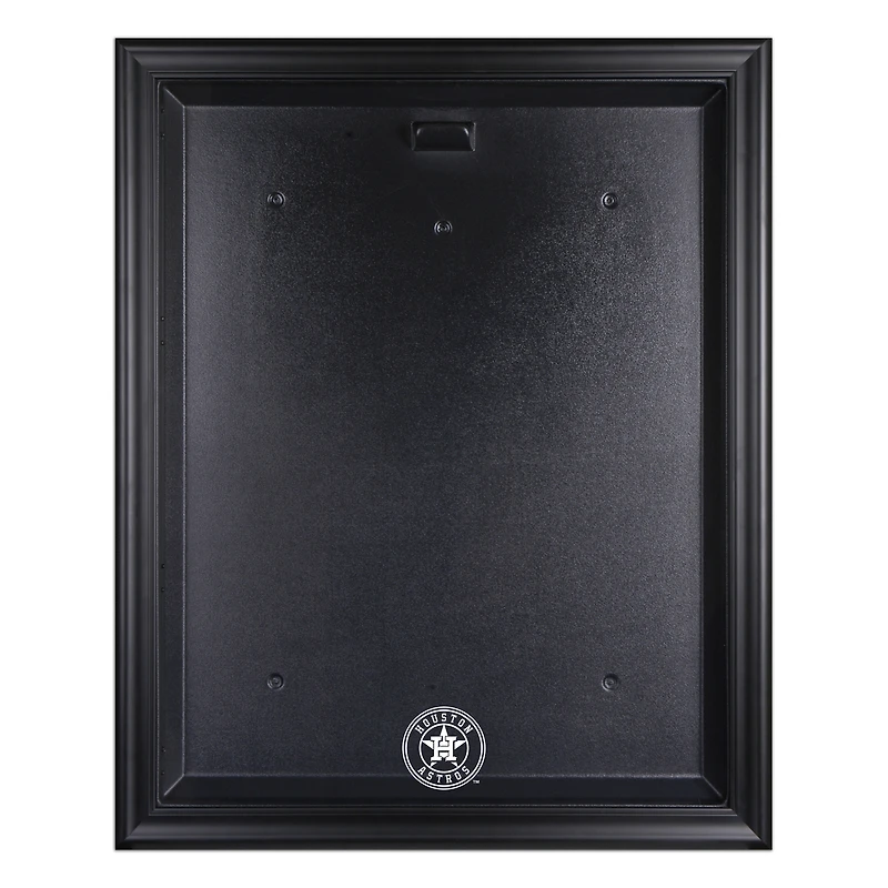 Houston Astros (2013-Present) Black Framed Logo Jersey Logo Display Case