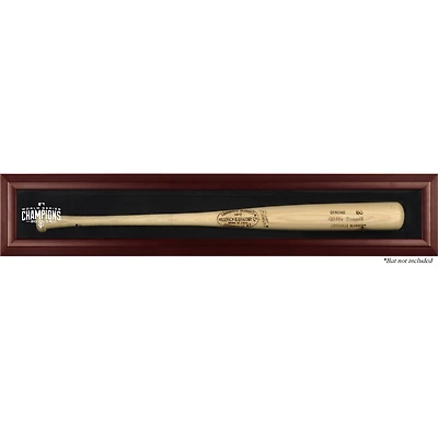 San Francisco Giants 2014 World Series Champions Mahogany Framed Wall-Mounted Single Bat Case