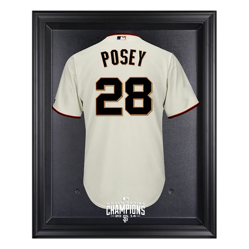 San Francisco Giants 2014 World Series Champions Black Framed Logo Jersey Display Case
