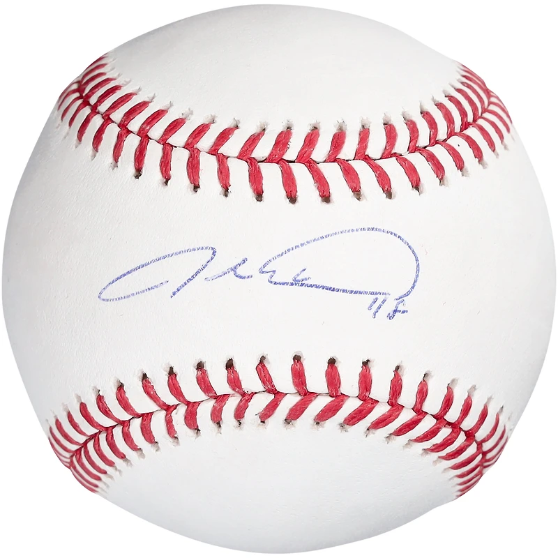 Jacob DeGrom Texas Rangers Autographed Baseball