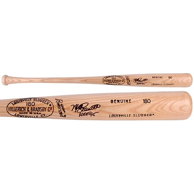 Mike Schmidt Philadelphia Phillies Autographed Louisville Slugger Tan Bat with "HOF 95" Inscription