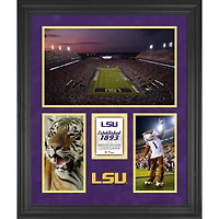LSU Tigers Tiger Stadium Framed 20'' x 24'' 3-Opening Collage