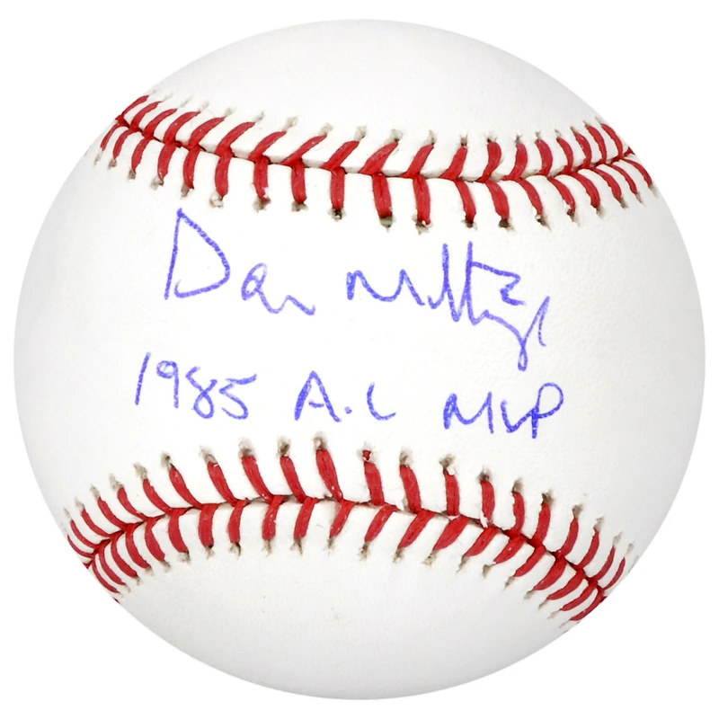 Don Mattingly New York Yankees Autographed Baseball with "1985 AL MVP" Inscription