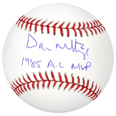 Don Mattingly New York Yankees Autographed Baseball with "1985 AL MVP" Inscription