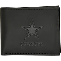 Men's Black Dallas Cowboys Hybrid Bi-Fold Wallet
