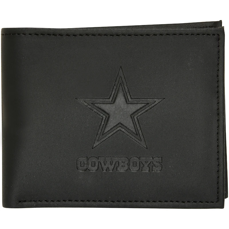 Men's Black Dallas Cowboys Hybrid Bi-Fold Wallet