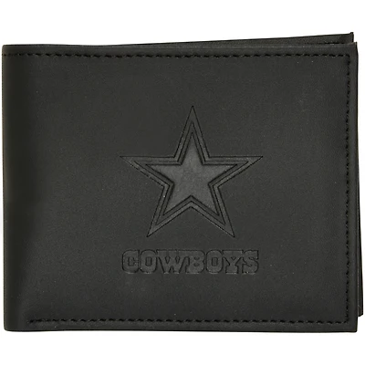 Men's Black Dallas Cowboys Hybrid Bi-Fold Wallet