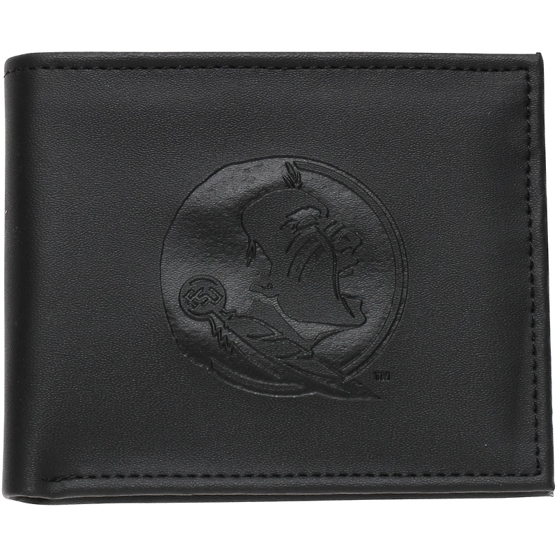 Men's Black Florida State Seminoles Hybrid Bi-Fold Wallet