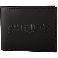 Men's Black New England Patriots Hybrid Bi-Fold Wallet