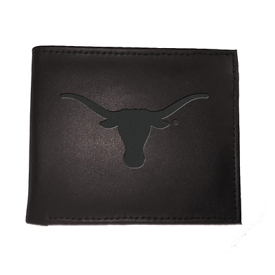 Men's Black Texas Longhorns Hybrid Bi-Fold Wallet