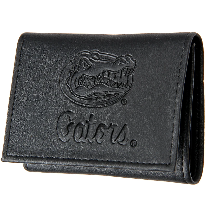 Men's Black Florida Gators Hybrid Tri-Fold Wallet