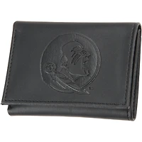 Men's Black Florida State Seminoles Hybrid Tri-Fold Wallet