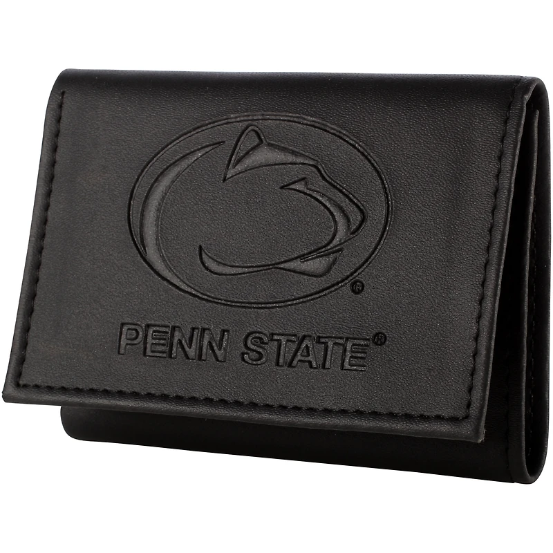 Men's Black Penn State Nittany Lions Hybrid Tri-Fold Wallet
