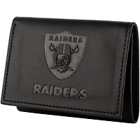 Men's Black Las Vegas Raiders Hybrid Tri-Fold Wallet