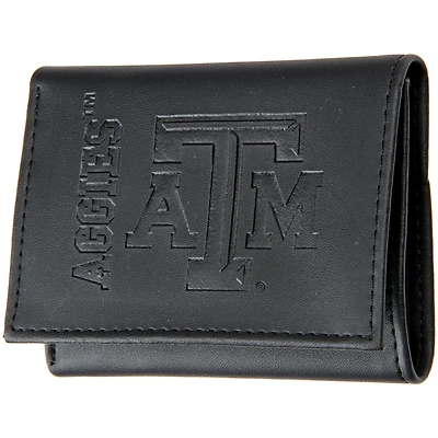 Men's Black Texas A&M Aggies Hybrid Tri-Fold Wallet
