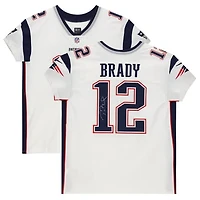 Tom Brady New England Patriots Autographed White Elite Jersey