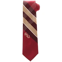 Men's Florida State Seminoles Woven Poly Grid Tie