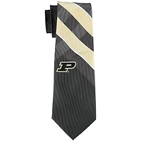 Men's Purdue Boilermakers Woven Poly Grid Tie
