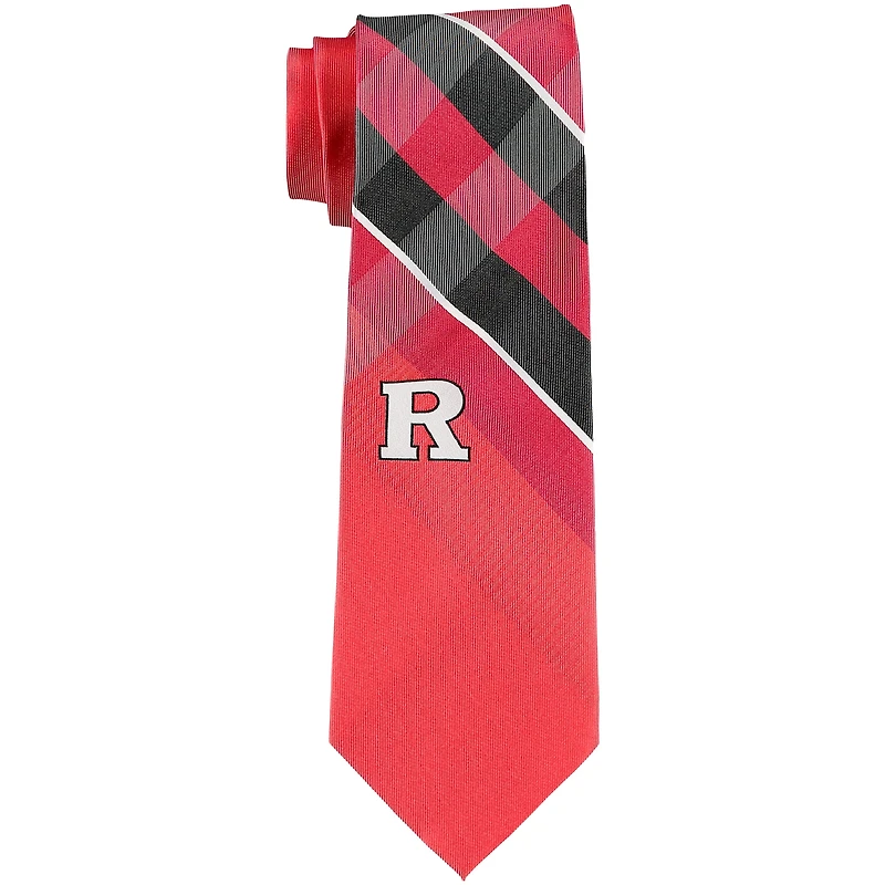 Men's Rutgers Scarlet Raiders Woven Poly Grid Tie