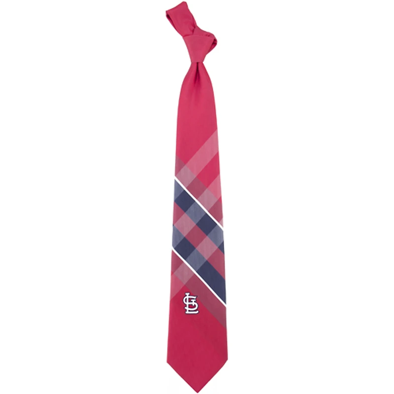 Men's St. Louis Cardinals Woven Poly Grid Tie