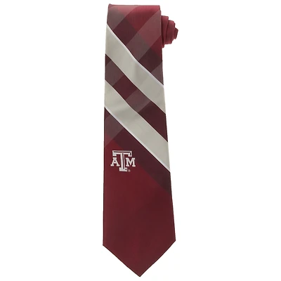 Men's Texas A&M Aggies Woven Poly Grid Tie