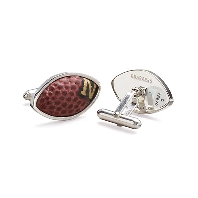 Tokens & Icons Los Angeles Chargers Game-Used Football Cuff Links