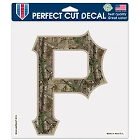 WinCraft Pittsburgh Pirates Realtree 8" x 8" Color Decal