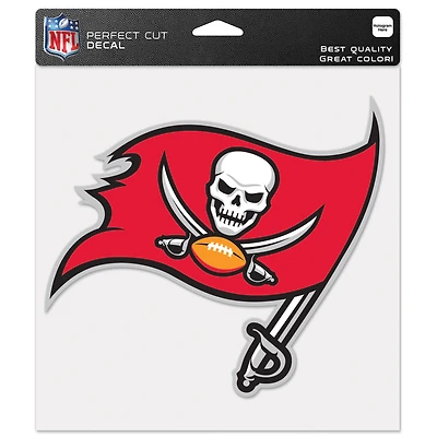 WinCraft Tampa Bay Buccaneers 8" x 8" Color Car Decal