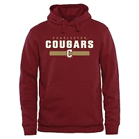Charleston Cougars Team Strong Pullover Hoodie - Maroon