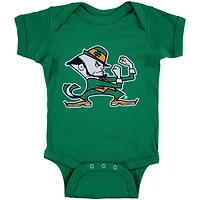 Infant Kelly Green Notre Dame Fighting Irish Big Logo Bodysuit