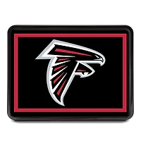 Atlanta Falcons Logo 1.25" x 2" Universal Plastic Hitch Cover