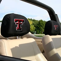 Texas Tech Red Raiders Two Pack Headrest Covers