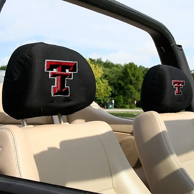 Texas Tech Red Raiders Two Pack Headrest Covers