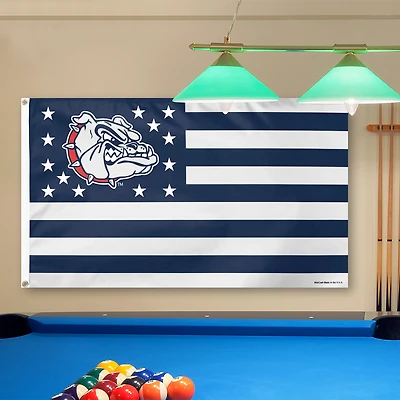 WinCraft Gonzaga Bulldogs Deluxe Stars & Stripes 3' x 5' Flag