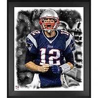 Tom Brady New England Patriots Framed 20'' x 24'' In the Zone Photograph