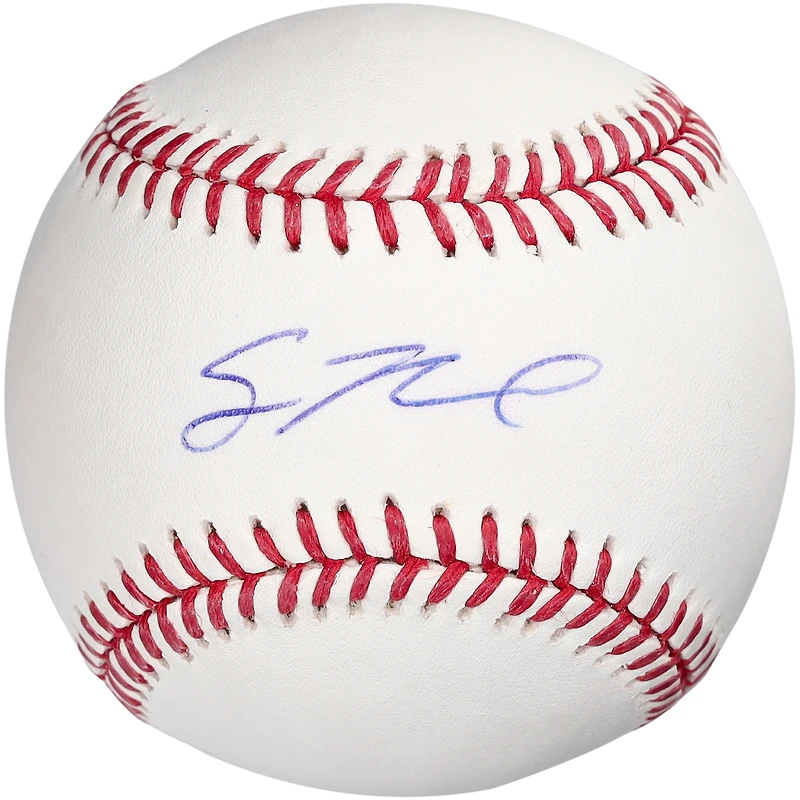 Sean Newcomb Athletics Autographed Baseball