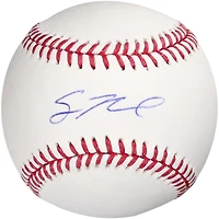Sean Newcomb Athletics Autographed Baseball