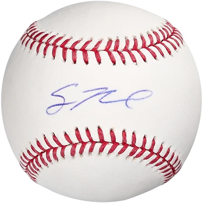 Sean Newcomb Athletics Autographed Baseball